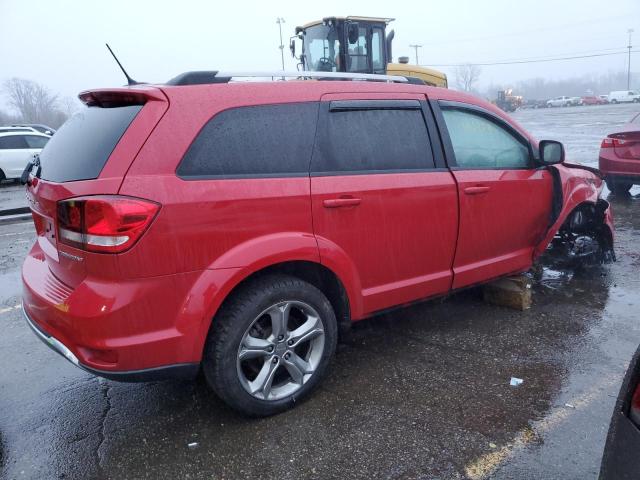 3C4PDCGB2HT648319 - 2017 DODGE JOURNEY CROSSROAD RED photo 3