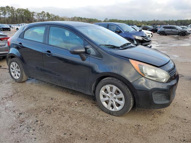 KNADM5A32D6103805 - 2013 KIA RIO LX BLACK photo 4