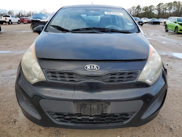 KNADM5A32D6103805 - 2013 KIA RIO LX BLACK photo 5