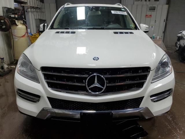 4JGDA5HB5DA208372 - 2013 MERCEDES-BENZ ML 350 4MATIC WHITE photo 5