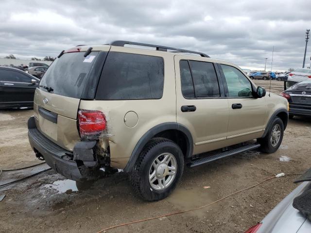 1FMZU62K33UC54498 - 2003 FORD EXPLORER XLS GOLD photo 3