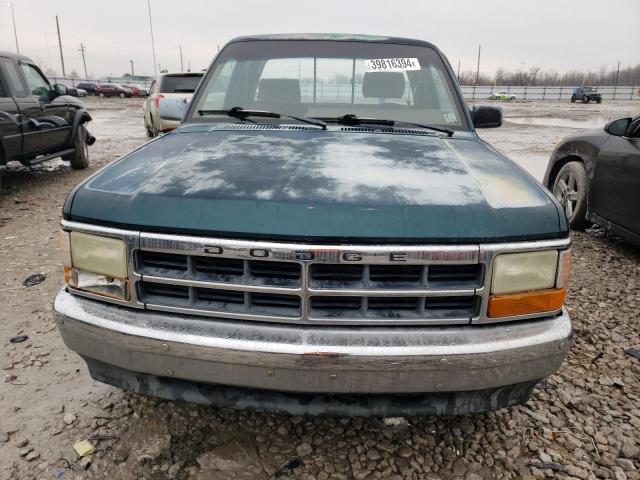 1B7GL23Y2PS112851 - 1993 DODGE DAKOTA GREEN photo 5