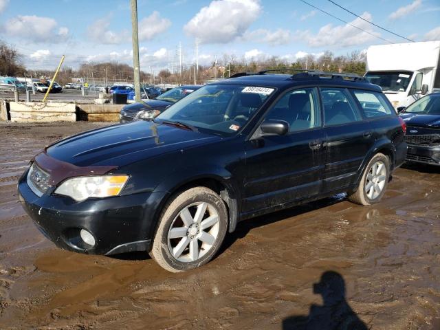 4S4BP61C867358944 - 2006 SUBARU LEGACY OUTBACK 2.5I BLACK photo 1