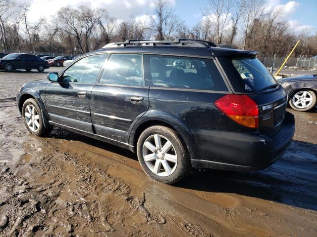 4S4BP61C867358944 - 2006 SUBARU LEGACY OUTBACK 2.5I BLACK photo 2