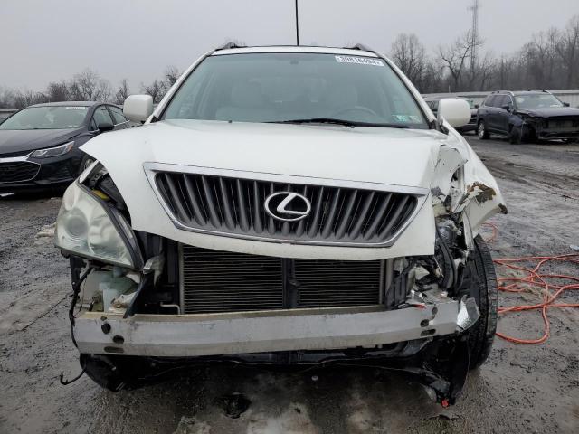 2T2HK31U19C111185 - 2009 LEXUS RX 350 WHITE photo 5