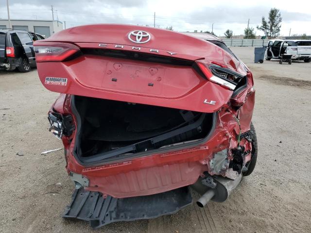 4T1C11AK6PU161127 - 2023 TOYOTA CAMRY LE RED photo 6