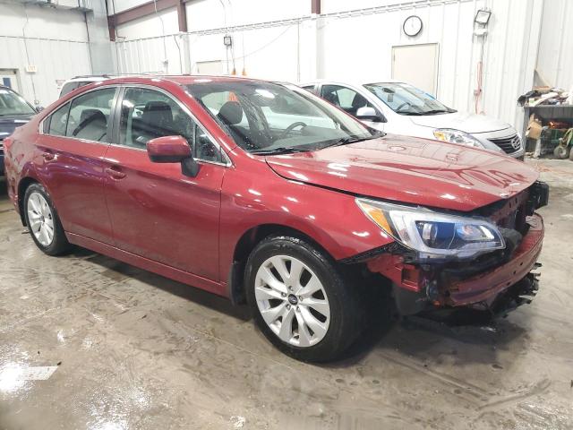 4S3BNBC68G3028983 - 2016 SUBARU LEGACY 2.5I PREMIUM RED photo 4