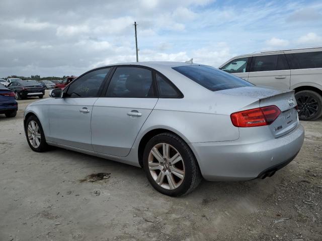 WAUAFAFL3AN049379 - 2010 AUDI A4 PREMIUM SILVER photo 2