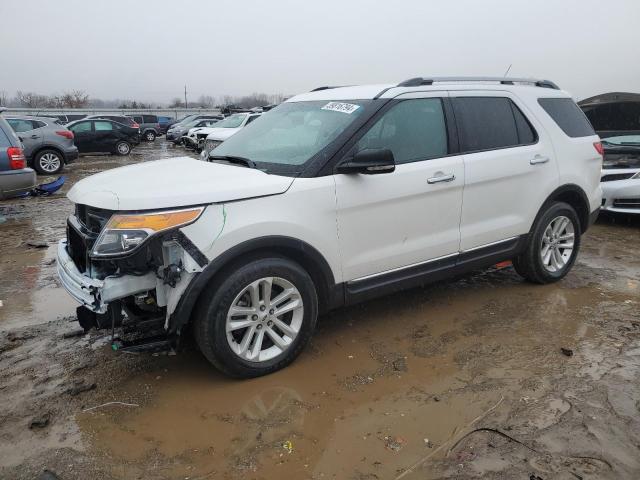 1FM5K7D86DGA79675 - 2013 FORD EXPLORER XLT WHITE photo 1