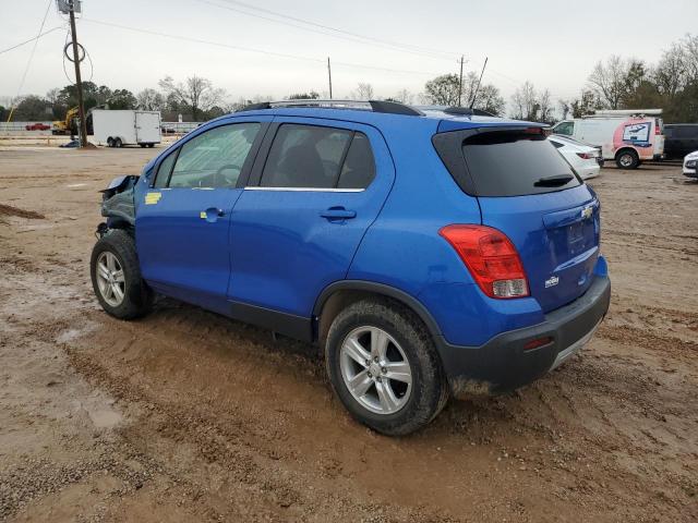 KL7CJLSB6FB212194 - 2015 CHEVROLET TRAX 1LT BLUE photo 2