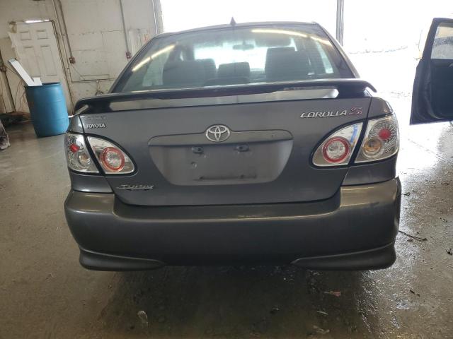 1NXBR32E77Z875244 - 2007 TOYOTA COROLLA S CE GRAY photo 6