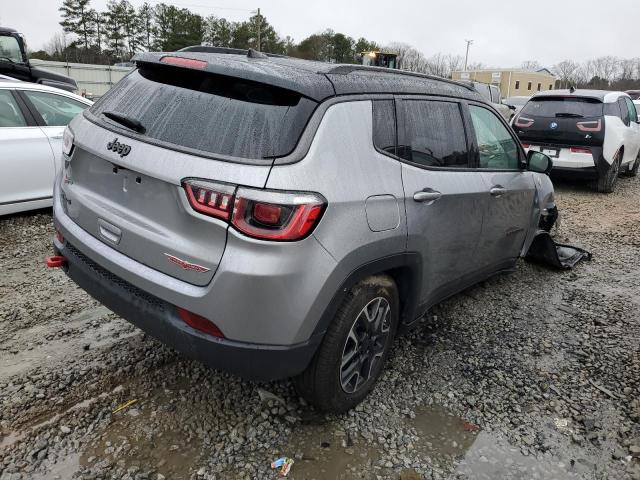 3C4NJDDB8LT189624 - 2020 JEEP COMPASS TRAILHAWK SILVER photo 3