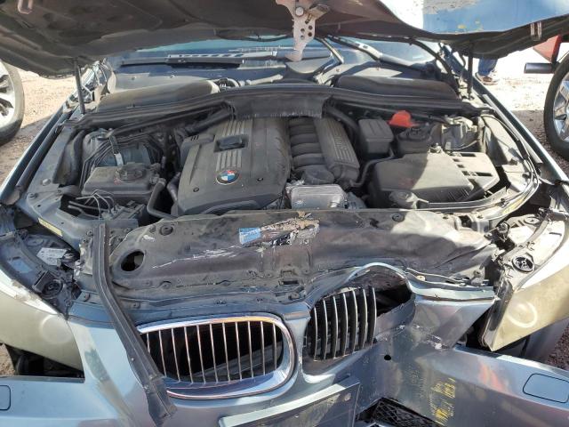 WBANU53599C122864 - 2009 BMW 528 I GRAY photo 11