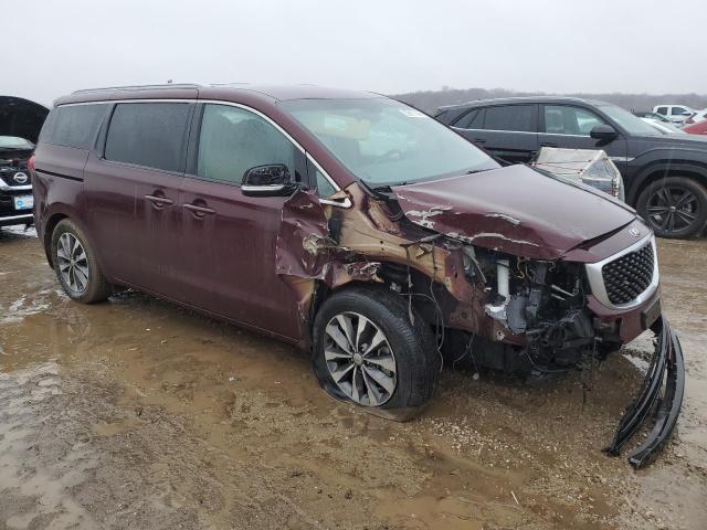 KNDMC5C17J6403935 - 2018 KIA SEDONA EX BURGUNDY photo 4