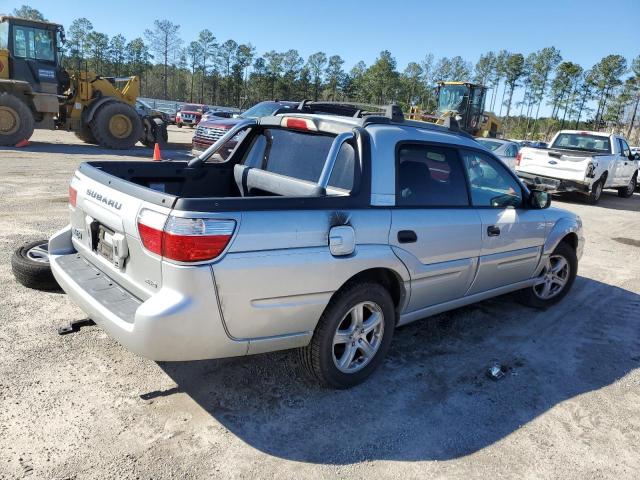 4S4BT62C667107219 - 2006 SUBARU BAJA SPORT SILVER photo 3