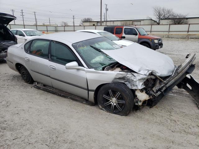 2G1WF55E329109144 - 2002 CHEVROLET IMPALA SILVER photo 4