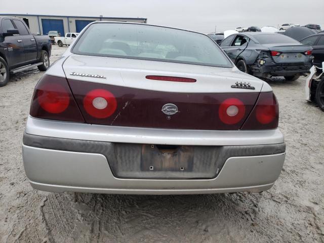 2G1WF55E329109144 - 2002 CHEVROLET IMPALA SILVER photo 6