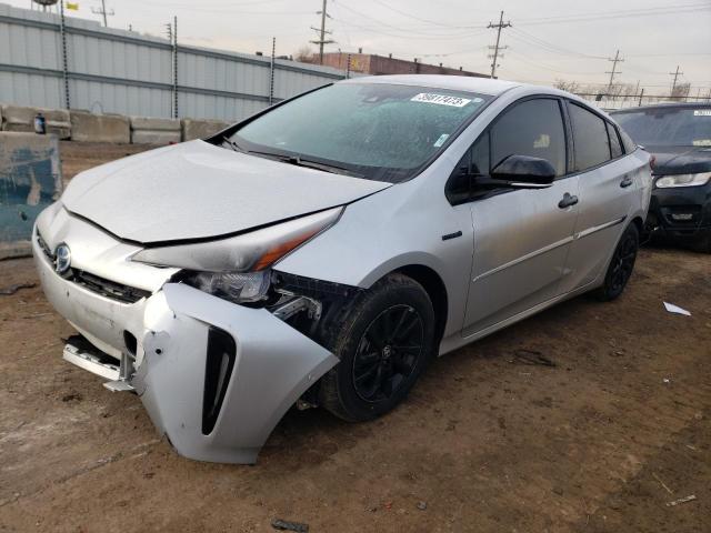 JTDL9MFU6N3037743 - 2022 TOYOTA PRIUS LE SILVER photo 1