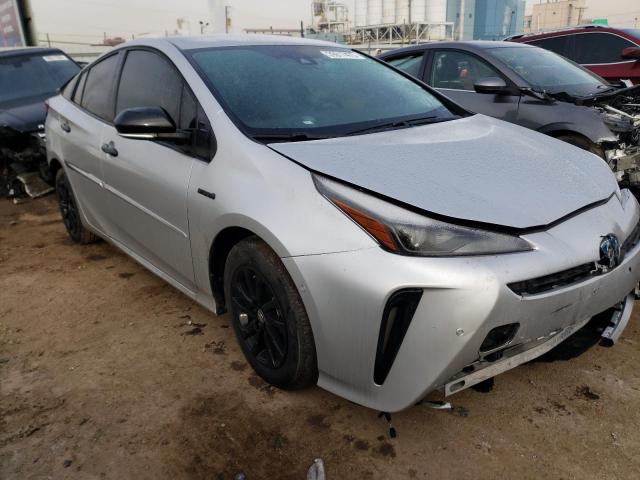 JTDL9MFU6N3037743 - 2022 TOYOTA PRIUS LE SILVER photo 4