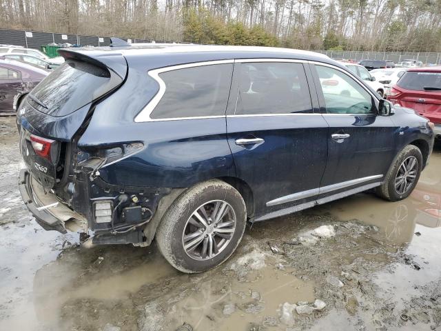 5N1DL0MM5KC516714 - 2019 INFINITI QX60 LUXE BLUE photo 3