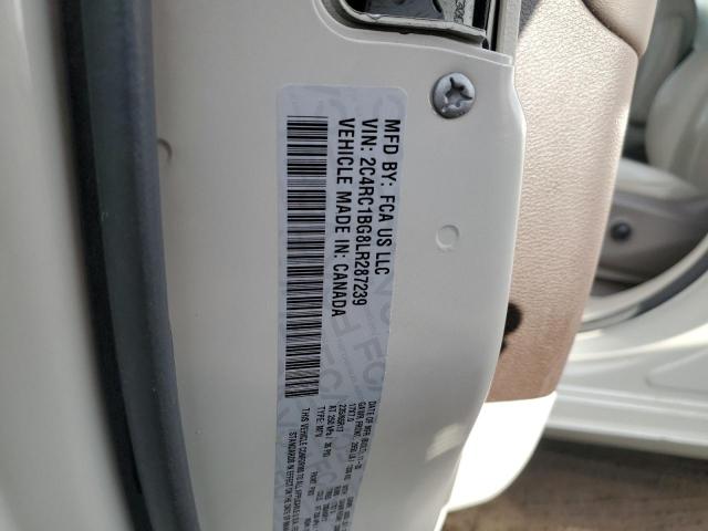 2C4RC1BG8LR287239 - 2020 CHRYSLER PACIFICA TOURING L Bej foto 12