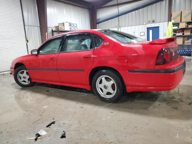 2G1WH55K029133708 - 2002 CHEVROLET IMPALA LS RED photo 2