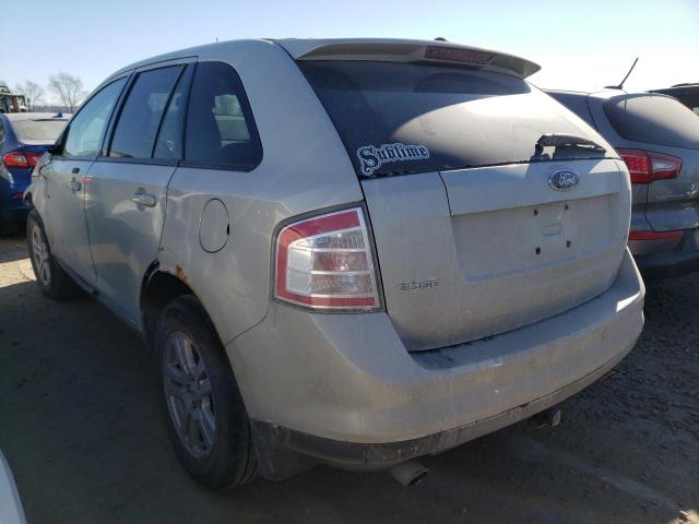 2FMDK39CX7BB44881 - 2007 FORD EDGE SEL PLUS WHITE photo 2