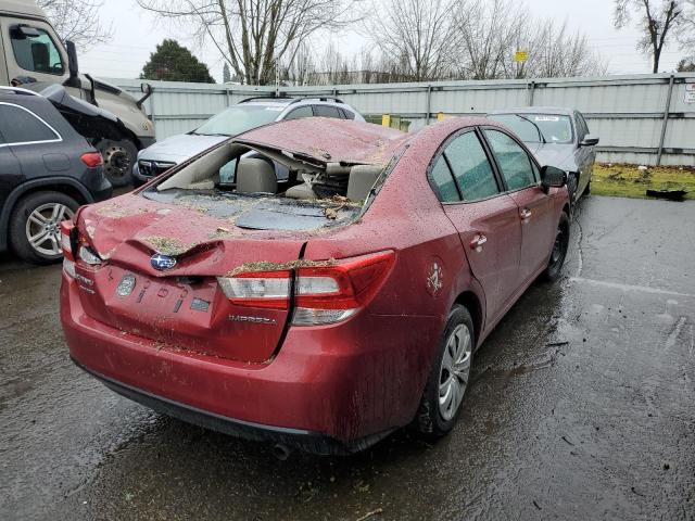 4S3GKAB61N3601570 - 2022 SUBARU IMPREZA RED photo 3