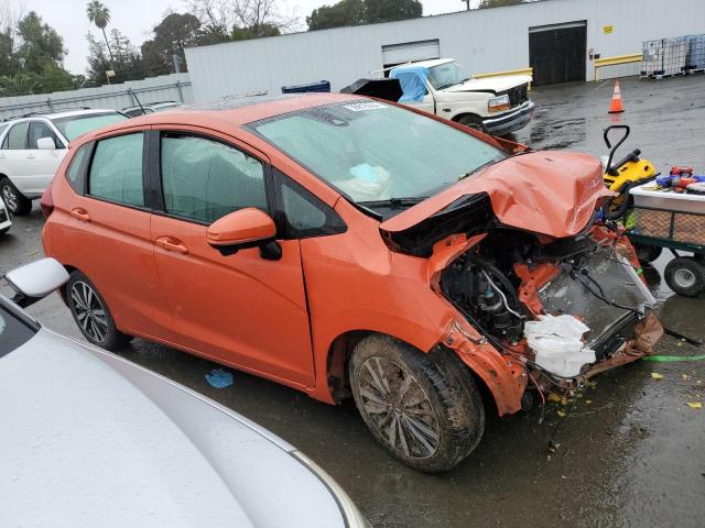 3HGGK5H83KM723262 - 2019 HONDA FIT EX ORANGE photo 4