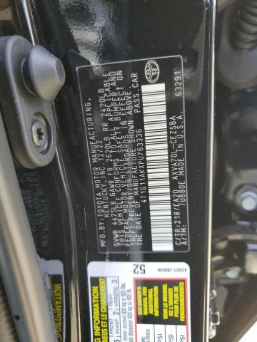 4T1G11AKXPU763336 - 2023 TOYOTA CAMRY SE NIGHT SHADE BLACK photo 12