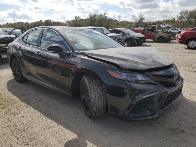 4T1G11AKXPU763336 - 2023 TOYOTA CAMRY SE NIGHT SHADE BLACK photo 4