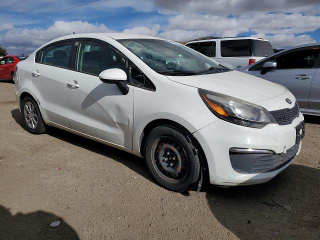 KNADM4A31G6691761 - 2016 KIA RIO LX WHITE photo 4