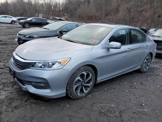 1HGCR3F05GA012484 - 2016 HONDA ACCORD EXL GRAY photo 1