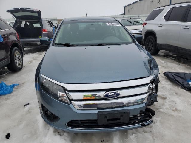 3FAHP0HA7CR244072 - 2012 FORD FUSION SE BLUE photo 5