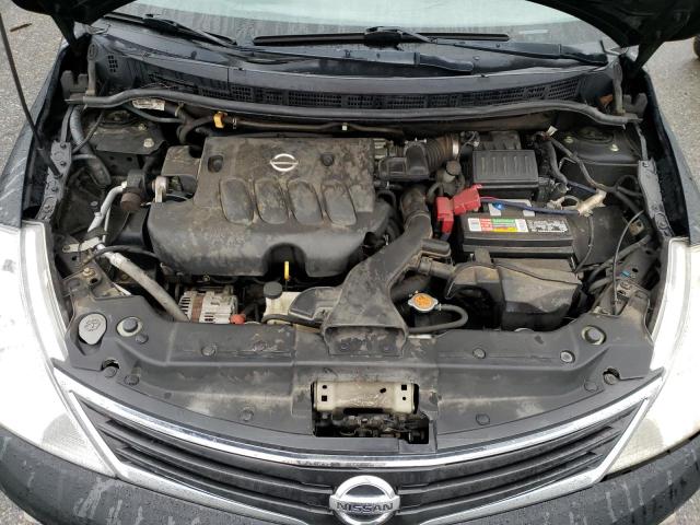 3N1BC1CP3BL424828 - 2011 NISSAN VERSA S BLACK photo 11