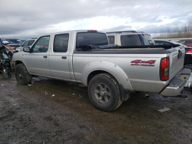 1N6ED29Y94C430822 - 2004 NISSAN FRONTIER CREW CAB XE V6 SILVER photo 2