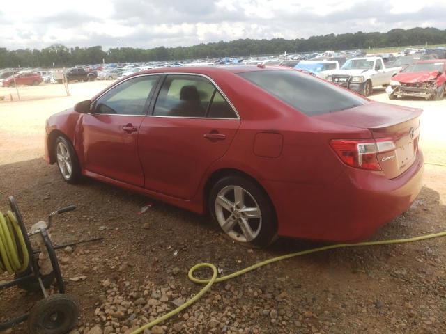 4T1BF1FK4DU643385 - 2013 TOYOTA CAMRY L RED photo 2