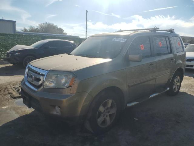 5FNYF4H47BB103131 - 2011 HONDA PILOT EX GOLD photo 1