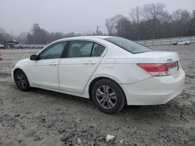 1HGCP2F6XCA156708 - 2012 HONDA ACCORD SE WHITE photo 2