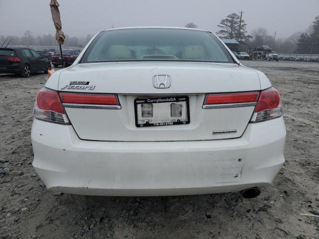 1HGCP2F6XCA156708 - 2012 HONDA ACCORD SE WHITE photo 6