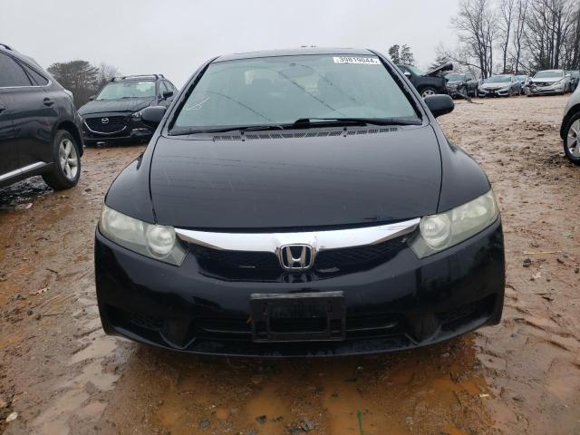 2HGFA16809H304238 - 2009 HONDA CIVIC EX BLACK photo 5