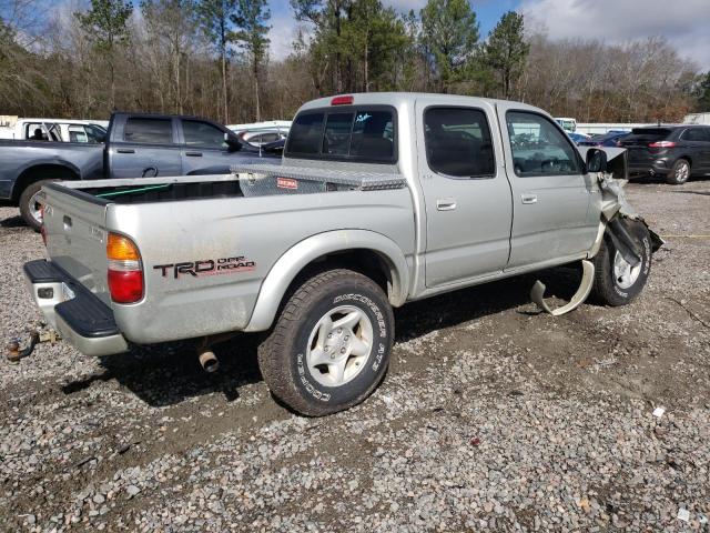 5TEGN92N41Z825621 - 2001 TOYOTA TACOMA DOUBLE CAB PRERUNNER SILVER photo 3