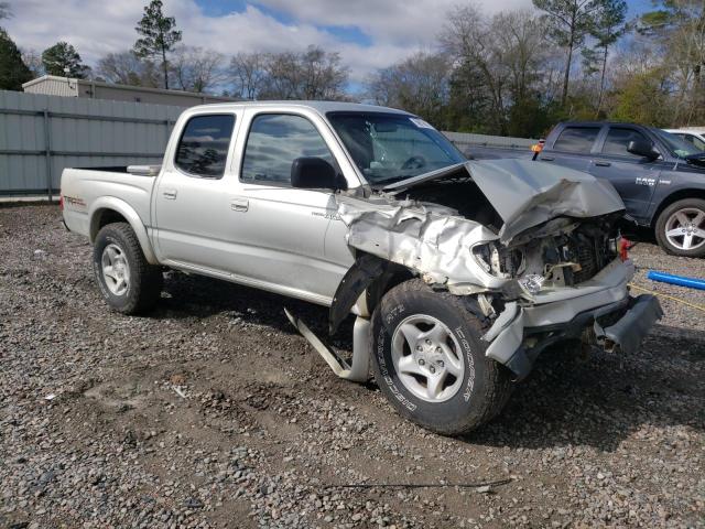 5TEGN92N41Z825621 - 2001 TOYOTA TACOMA DOUBLE CAB PRERUNNER SILVER photo 4