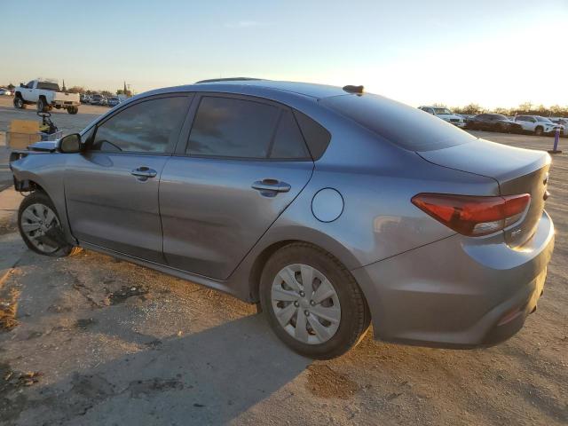 3KPA24AD2LE262668 - 2020 KIA RIO LX GRAY photo 2