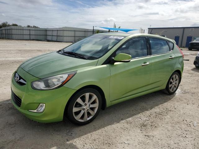 KMHCU5AEXDU078255 - 2013 HYUNDAI ACCENT GLS GREEN photo 1