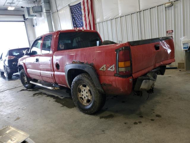 1GCEK19TX2Z141546 - 2002 CHEVROLET SILVERADO K1500 RED photo 2