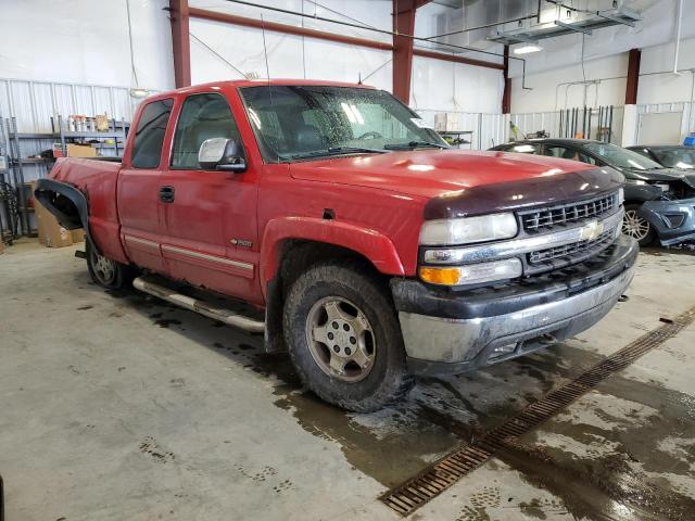 1GCEK19TX2Z141546 - 2002 CHEVROLET SILVERADO K1500 RED photo 4