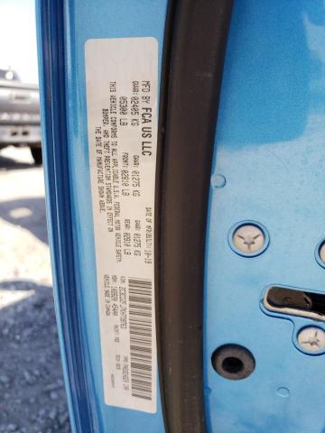 2C3CDZFJ7KH739763 - 2019 DODGE CHALLENGER R/T SCAT PACK BLUE photo 12