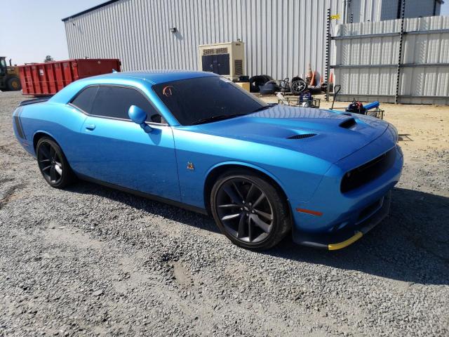 2C3CDZFJ7KH739763 - 2019 DODGE CHALLENGER R/T SCAT PACK BLUE photo 4