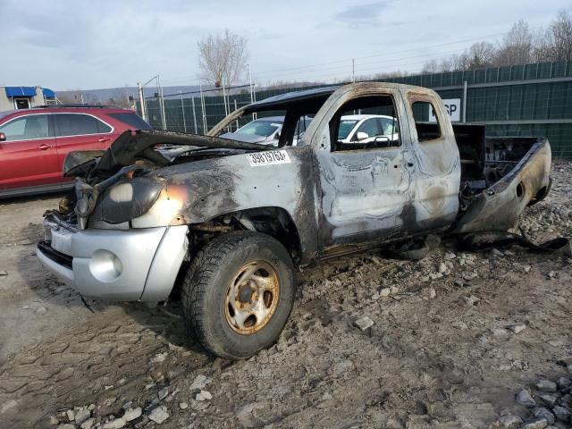 5TEUU42N55Z138940 - 2005 TOYOTA TACOMA ACCESS CAB SILVER photo 1